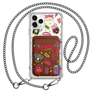 iPhone Magnetic Wallet Case - Baby Monster