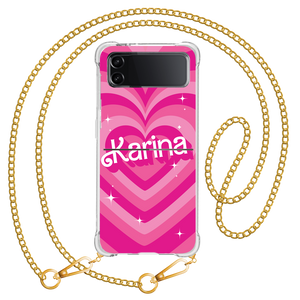 Android Flip / Fold Case - Barbie Love Pattern