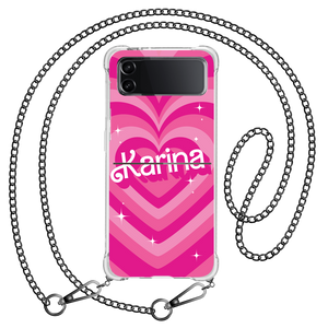 Android Flip / Fold Case - Barbie Love Pattern