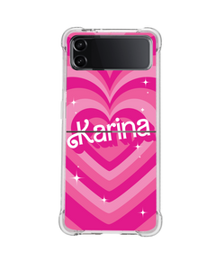 Android Flip / Fold Case - Barbie Love Pattern