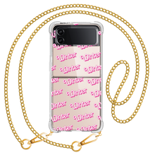 Load image into Gallery viewer, Android Flip / Fold Case - Barbie Monogram
