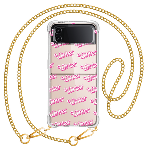 Android Flip / Fold Case - Barbie Monogram