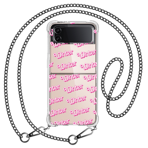 Android Flip / Fold Case - Barbie Monogram