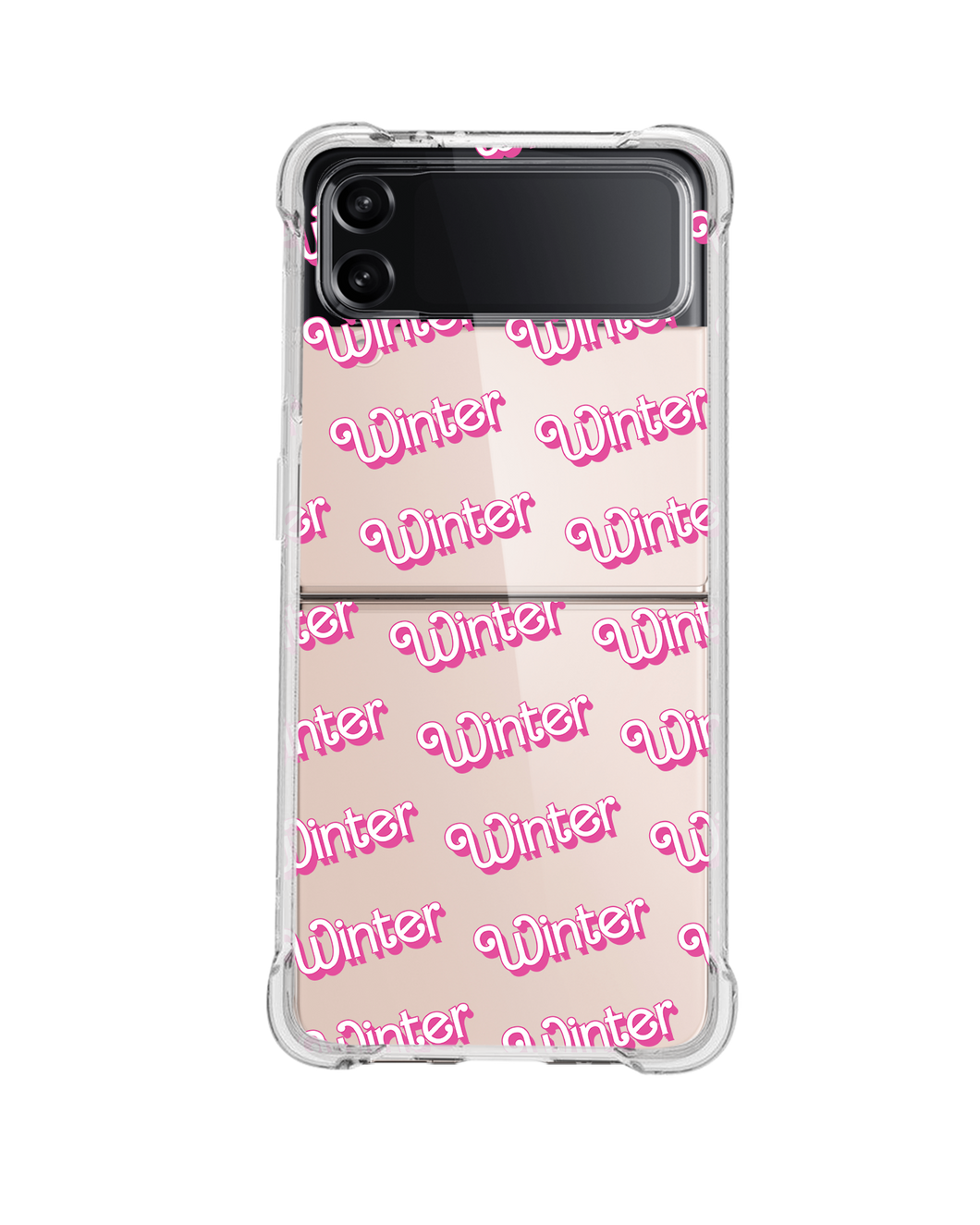 Android Flip / Fold Case - Barbie Monogram