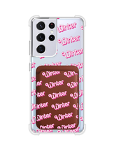 Load image into Gallery viewer, Android Magnetic Wallet Case - Barbie Monogram
