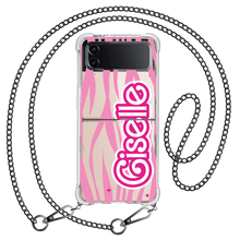 Load image into Gallery viewer, Android Flip / Fold Case - Barbie Zebra Pattern
