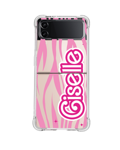 Android Flip / Fold Case - Barbie Zebra Pattern