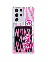 Load image into Gallery viewer, Android Magnetic Wallet Case - Barbie Zebra Pattern
