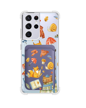 Load image into Gallery viewer, Android Magnetic Wallet Case - Bear &amp; Fox
