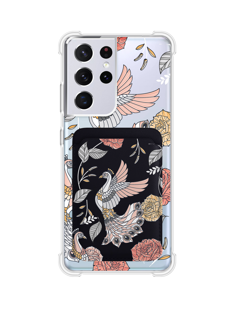 Android Magnetic Wallet Case - Bird of Paradise 1.0