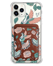 Load image into Gallery viewer, iPhone Magnetic Wallet Case - Bird of Paradise 3.0
