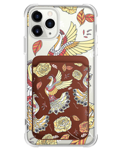Load image into Gallery viewer, iPhone Magnetic Wallet Case - Bird of Paradise 5.0

