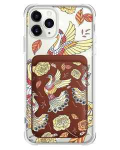 iPhone Magnetic Wallet Case - Bird of Paradise 5.0