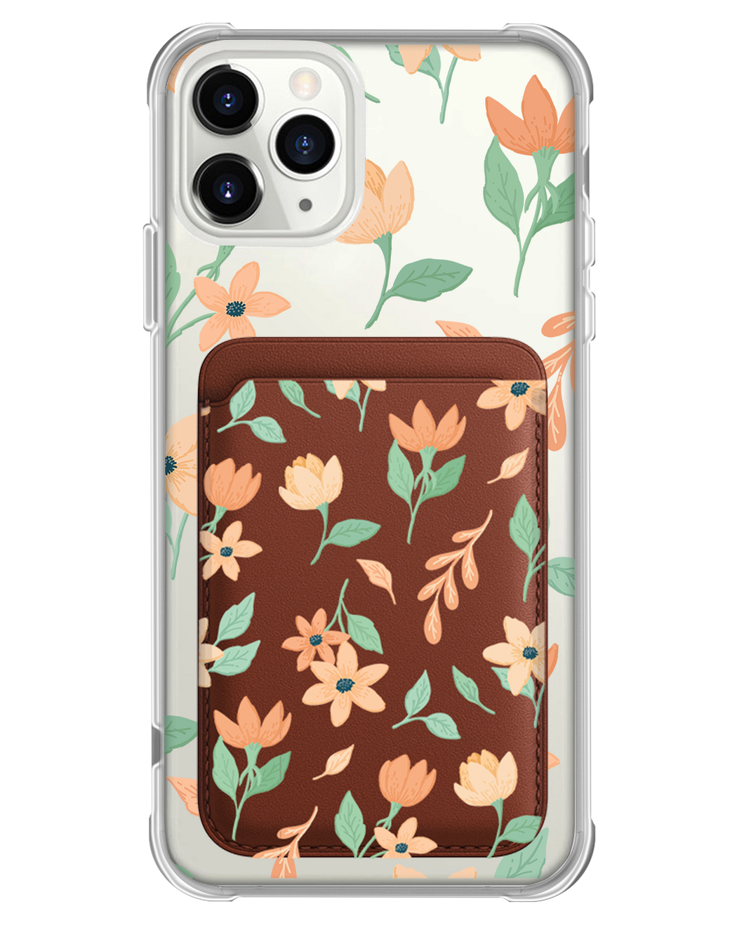 iPhone Magnetic Wallet Case - Birth Flower