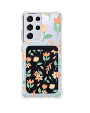 Load image into Gallery viewer, Android Magnetic Wallet Case - Birth Flower 4.0
