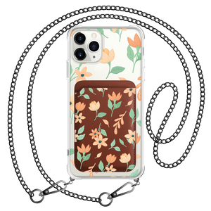 iPhone Magnetic Wallet Case - Birth Flower