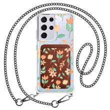 Load image into Gallery viewer, Android Magnetic Wallet Case - Birth Flower 4.0
