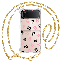 Load image into Gallery viewer, Android Flip / Fold Case - Blackpink Monogram
