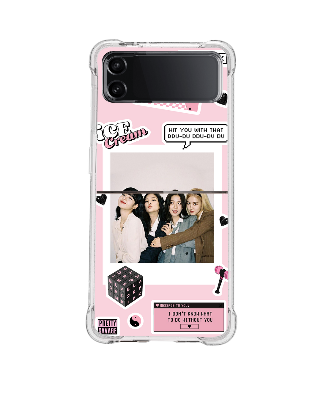 Android Flip / Fold Case - Blackpink Sticker Pack