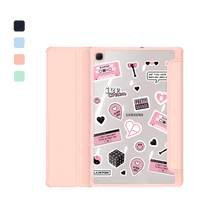 Load image into Gallery viewer, Android Tab Acrylic Flipcover - Blackpink Sticker Pack
