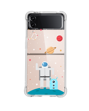 Load image into Gallery viewer, Android Flip / Fold Case - Blue Alien
