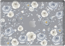 Load image into Gallery viewer, MacBook Snap Case - Blue Flower
