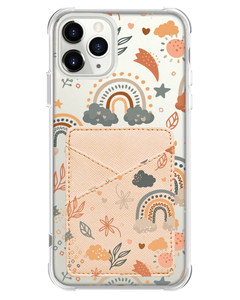 iPhone Phone Wallet Case - Boho 4.0