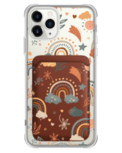 Load image into Gallery viewer, iPhone Magnetic Wallet Case - Boho 2.0
