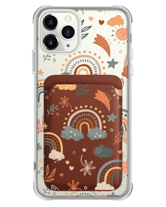 iPhone Magnetic Wallet Case - Boho 2.0