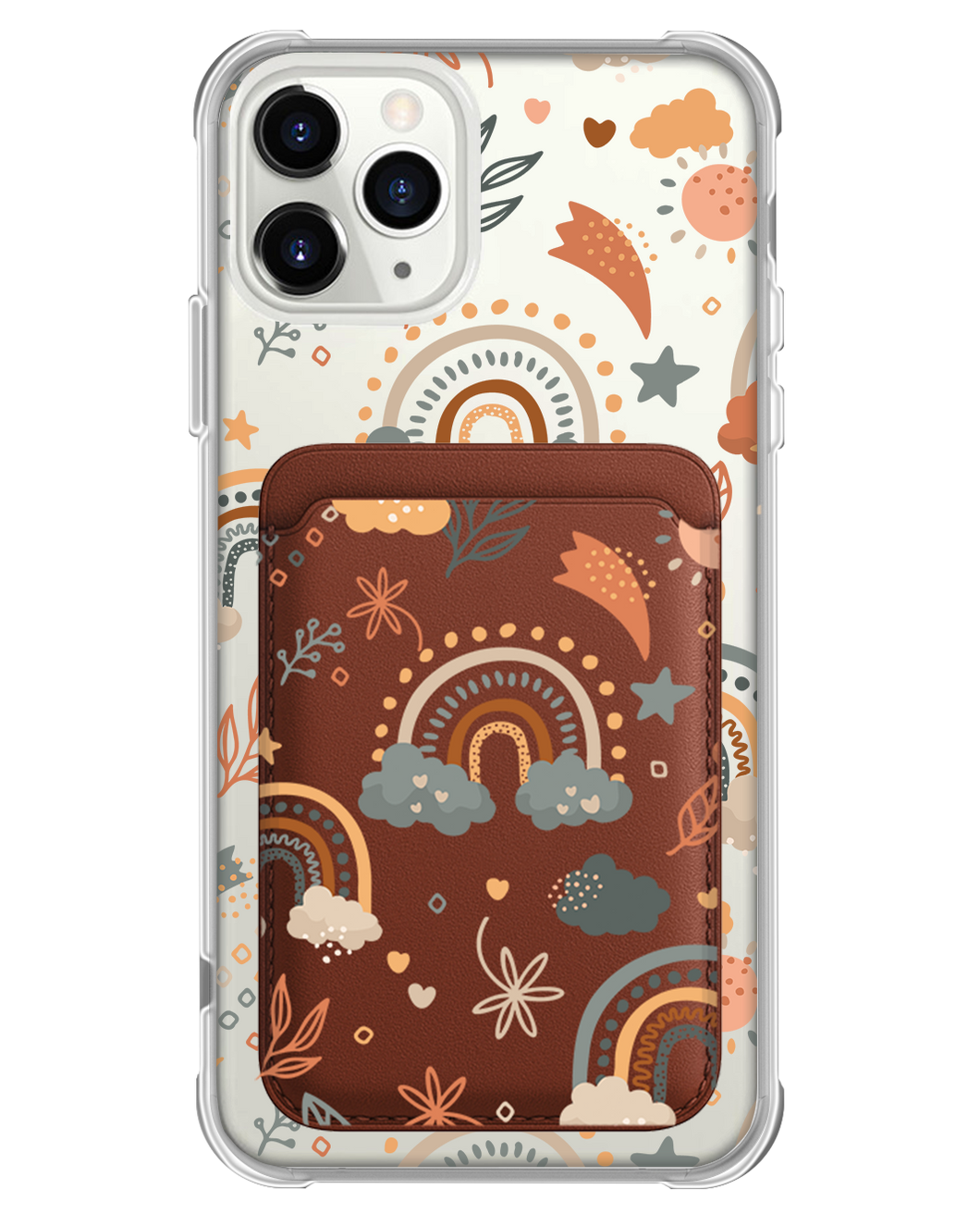 iPhone Magnetic Wallet Case - Boho 2.0