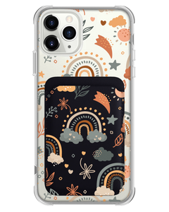 iPhone Magnetic Wallet Case - Boho 2.0