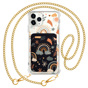 iPhone Magnetic Wallet Case - Boho 2.0