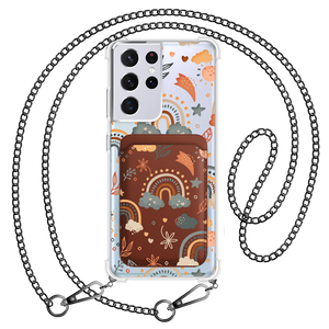 Android Magnetic Wallet Case - Boho 2.0