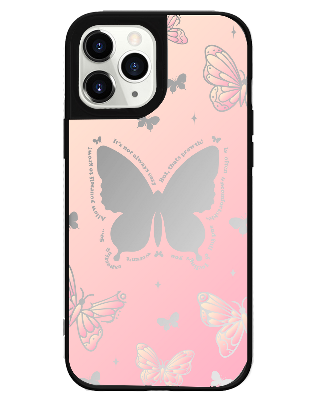 iPhone Mirror Grip Case -  Butterfly Effect 1.0