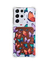 Load image into Gallery viewer, Android Magnetic Wallet Case - Butterfly
