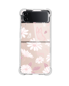 Android Flip / Fold Case - Butterfly & Daisy