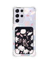 Load image into Gallery viewer, Android Magnetic Wallet Case - Butterfly &amp; Daisy
