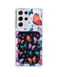 Android Magnetic Wallet Case - Butterfly