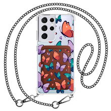 Load image into Gallery viewer, Android Magnetic Wallet Case - Butterfly
