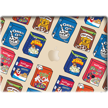 Load image into Gallery viewer, Macbook Snap Case - Cereal Boxes
