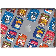 Load image into Gallery viewer, Macbook Snap Case - Cereal Boxes
