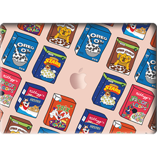 Load image into Gallery viewer, Macbook Snap Case - Cereal Boxes
