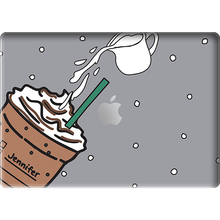 Load image into Gallery viewer, Macbook Snap Case - Coffee Frappe
