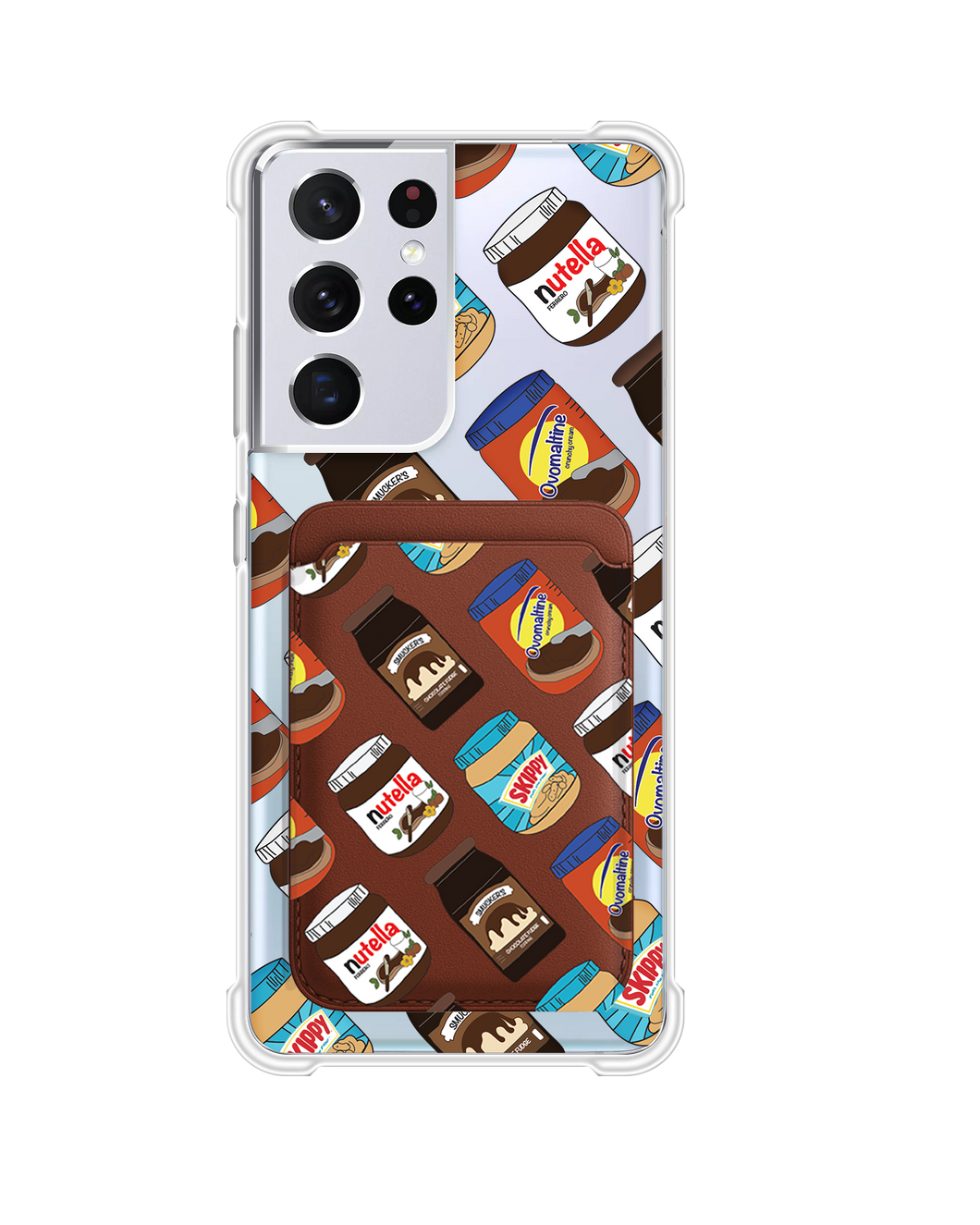 Android Magnetic Wallet Case - Choco Spread