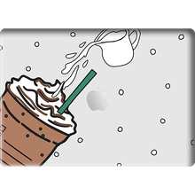 Load image into Gallery viewer, Macbook Snap Case - Coffee Frappe
