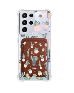 Android Magnetic Wallet Case - Cactus 2.0