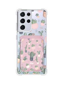 Android Magnetic Wallet Case - Cactus 2.0