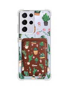 Android Magnetic Wallet Case - Cactus 3.0