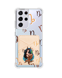 Android Phone Wallet Case - Capricorn