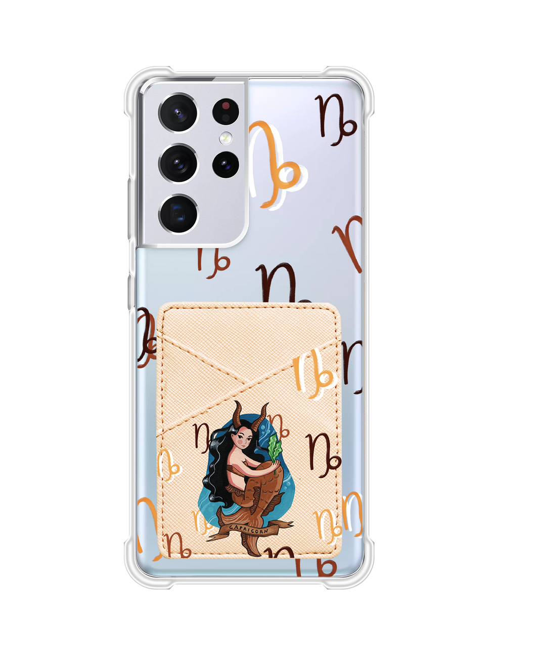 Android Phone Wallet Case - Capricorn